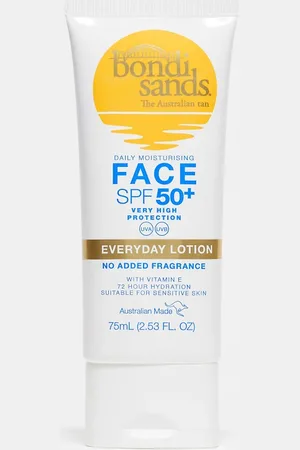 BONDI Sunscreen Lotion SPF50+ for Face - Fragrance Free 75ml