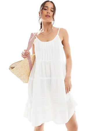 VERO MODA Ruffle cami mini dress in