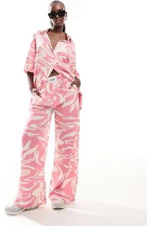 Sixth June Co-ord printed straight leg trousers in