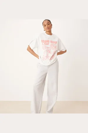 ASOS ASOS DESIGN Tall barrel leg jogger in marl