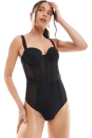 DKNY Mesh bodysuit in