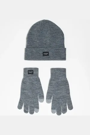 JACK & JONES Glove & hat gift set in