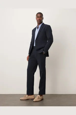 Abercrombie & Fitch Abercombie & Fitch classic seersucker suit trouser co-ord in