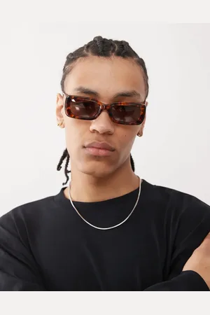 Santa Cruz Screaming rectangle sunglasses in tortoise shell