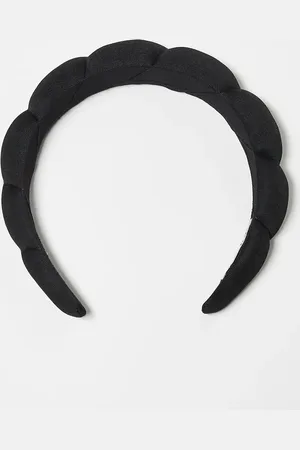 KITSCH Fabric Puffy Headband 1 Pack - Black