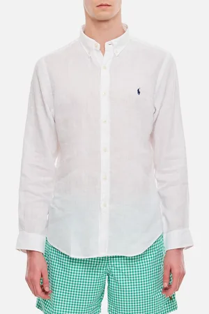 Ralph Lauren Long Sleeve-sport Shirt White XXL