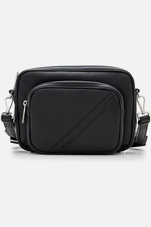 Fendi Leather Camera Bag Black TU