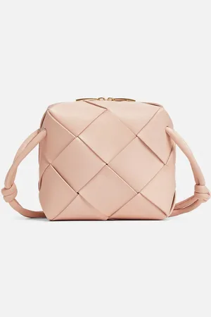 Bottega Veneta Small Cassette Camera Bag Rose TU