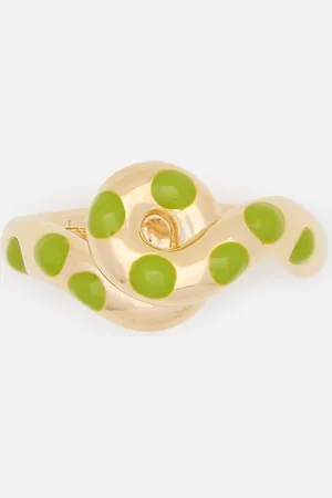 BEA BONGIASCA Chonky Wave Polka Dots Ring Gold 12