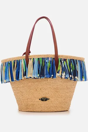 Emilio Pucci Fringes Basket Bag Multicolor TU