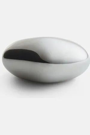 Bottega Veneta Fin Silver Ring Silver 13