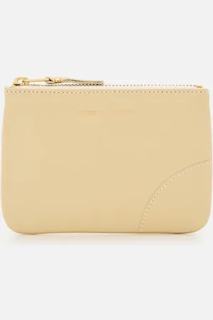 Comme des Garçons Classic Leather Line Wallet Beige TU
