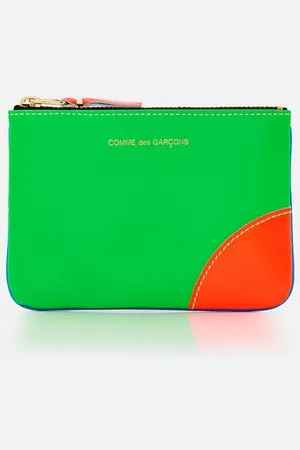 Comme des Garçons Super Fluo Leather Line Wallet Multicolor TU