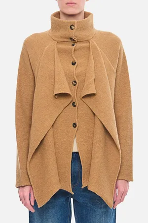 J.W.Anderson Layered Wool Cardigan Beige L