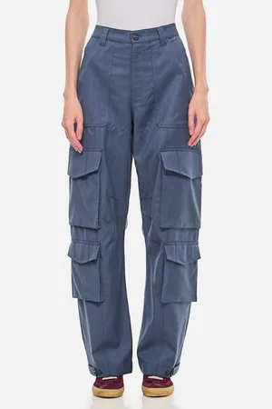 Golden Goose Tailored Cargo Pants Blue 42