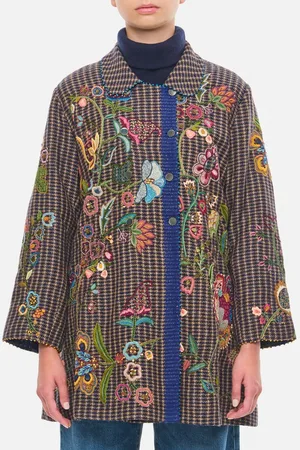 PÉRO Embroidered Double Face Jacket Multicolor 40