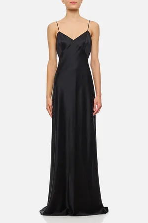 Max Mara Riccio Long Dress Black 42
