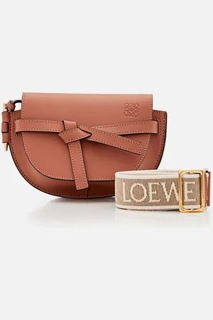 Loewe Gate Dual Mini Shoulder Bag Brown TU
