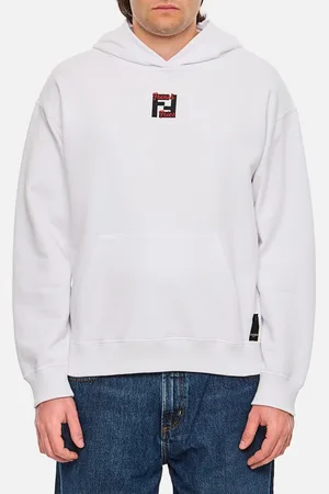 Fendi Hoodie Ff White M