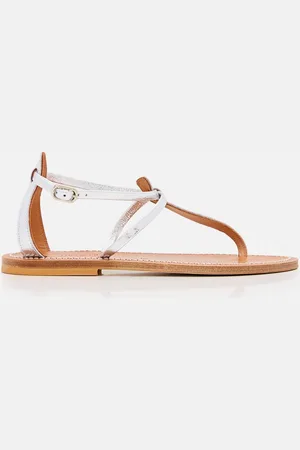 K jacques Buffon Leather Sandal Silver 37