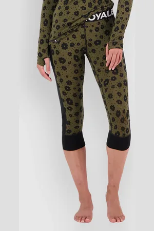 MONS ROYALE Merino Cascade Flex 3/4 Legging Base Layer B
