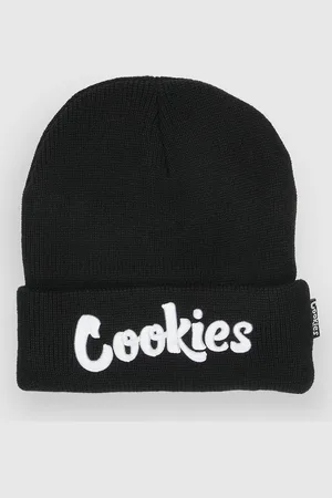 Cookies Original Mint Embroidered Knit Beanie white