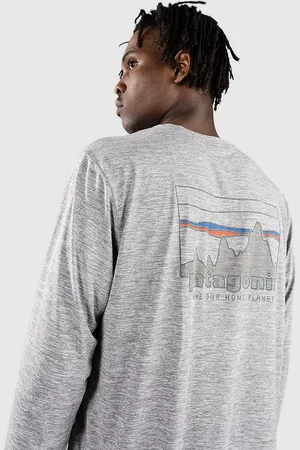 Patagonia Cap Cool Daily Graphic Longsleeve Lycra el cap khaki