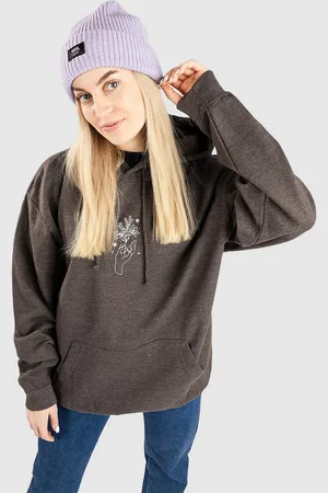 Dravus Bloomhands Hoodie charcoal