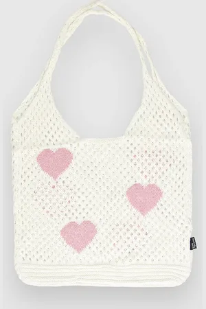 Blue Tomato Crochet Shoulder Bag pink
