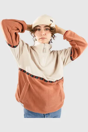 Iriedaily Holina Fleece Troyer Zip Hoodie