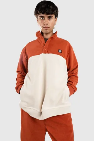 Santa Cruz Opus Dot Label Polar Fleece Sweater chalk
