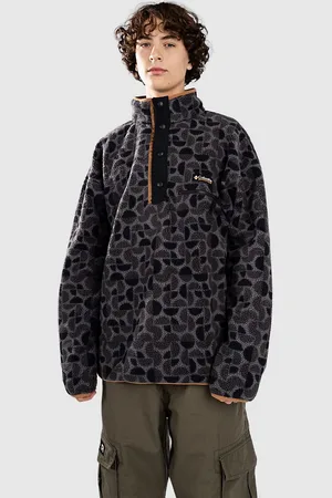 Columbia Helvetia II Printed Half Snap Fleece Zip Hoo