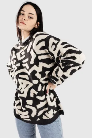 Rip Curl The Search Jaquard Crew Pullover white