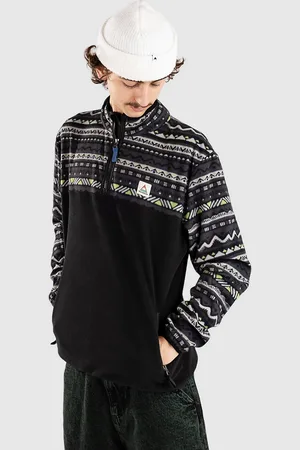 PASSENGER Set Off Recycled Polar 1/4 Zip Half-Zip Flee