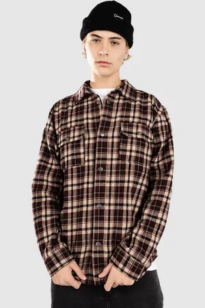 Fat Moose Adrian Check Shirt ecru