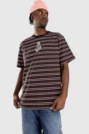 Empyre Too Tired Stripe Knit T-Shirt