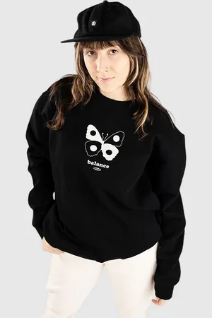 Petals and Peacocks Balance Crewneck Sweater