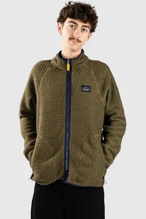 PASSENGER Tripper Full Zip Recycled Sherpa Fleece Jack