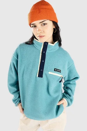 Columbia Helvetia II Cropped Half Snap Fleece Zip Hoo