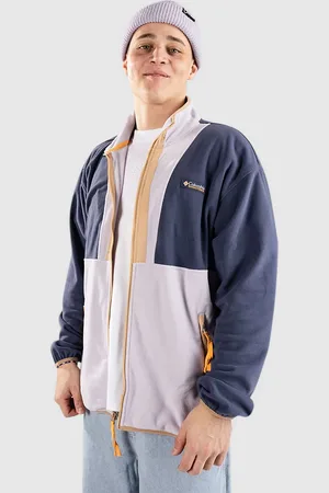 Columbia Backbowl II Lightweight Fleece Zip Hoodie lavender pearl