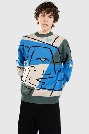 Blue Tomato Graphic Knit Pullover