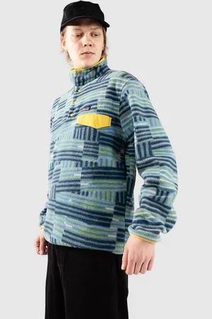 Patagonia Lw Synch Snap-T Fleece Sweater wetland blue