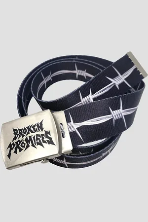 Broken Promises Wired Web Belt