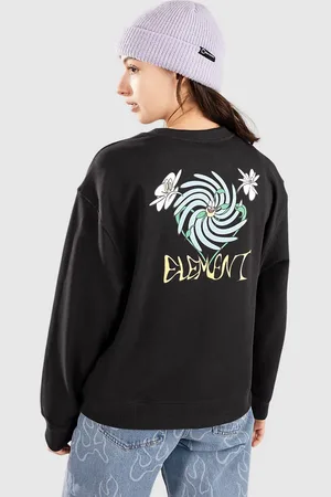 Element Swirl Flower Cr Sweater