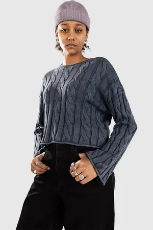 Vans Mila Cable Knit Crop Pullover