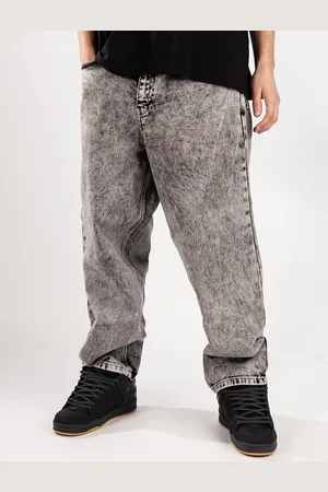 blue flowers Reworked Denim - Eco Jeans