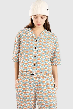 Quiksilver Dad Crop Fit Cotton Shirt