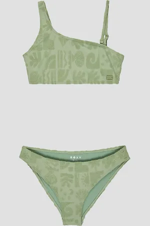 Roxy Beach Check Kids Bikini