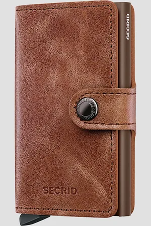Secrid Mini Vintage Wallet brown