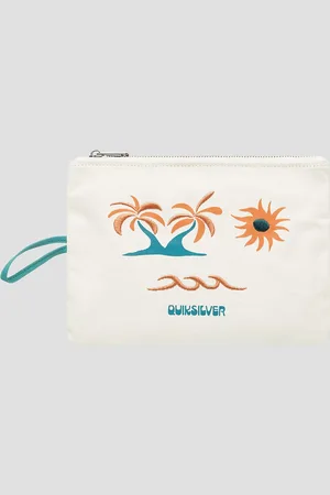 Quiksilver Zip Pocket Pouch Hand Bag